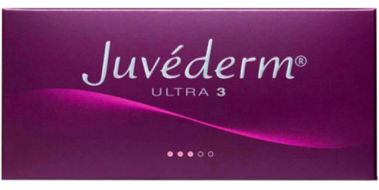 Світлина Імплантати для м'яких тканин Juvederm Ultra (Юведерм Ультра) 3 (2 х 1.0 мл 4 голки 27G 1/2)